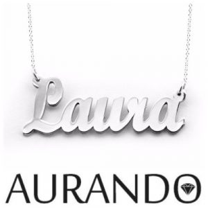 Namenskette - Halskette 925/-Silber