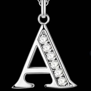 Buchstabenkette-925/-Silber